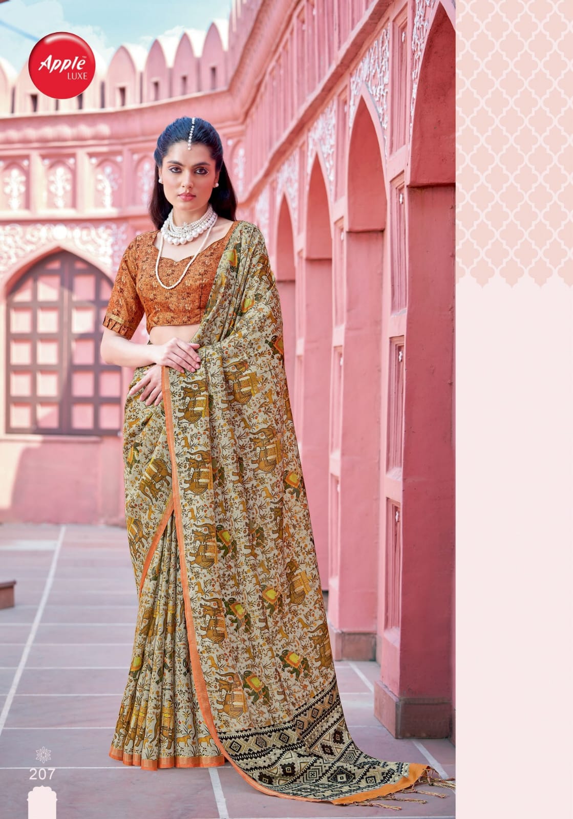 Gruham Vol 2 By Apple Pure Banarasi Zari Silk Printed Sarees Wholesale Shop In Surat